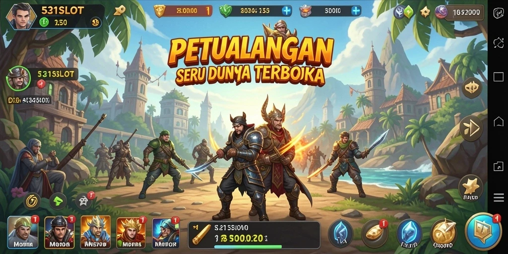 Gameplay 531SLOT yang menakjubkan di dunia terbuka.