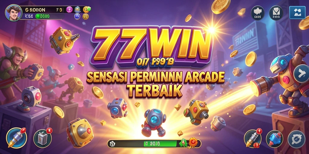 Tangkapan layar utama 777WIN yang menunjukkan gameplay seru dan interaktif.