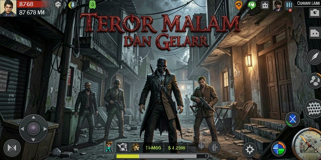 Gameplay menyeramkan dengan suasana mencekam di 8768.