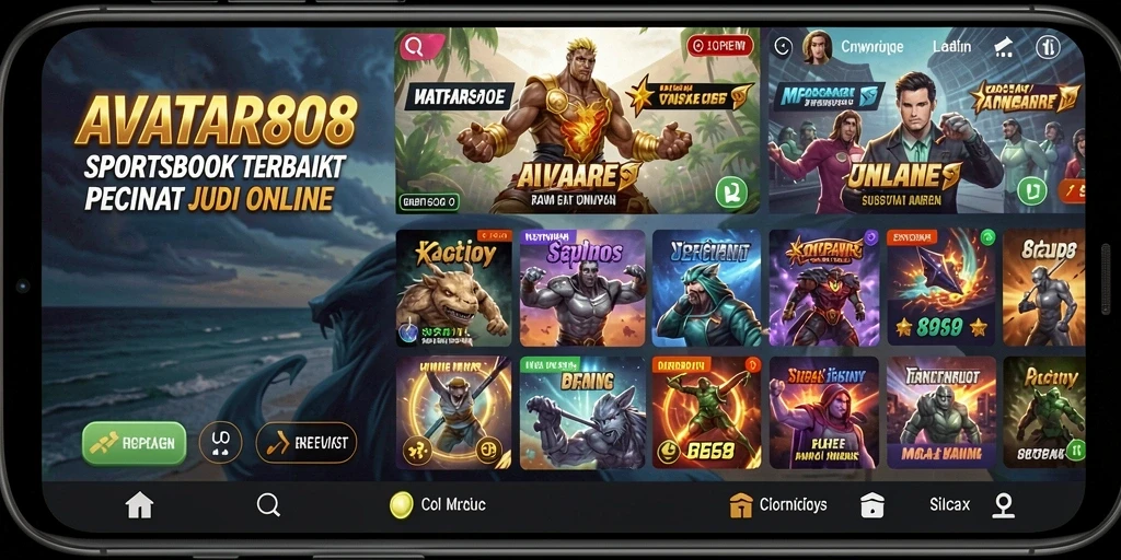Gameplay seru dan seru dari AVATAR808 dalam taruhan Sportsbook.