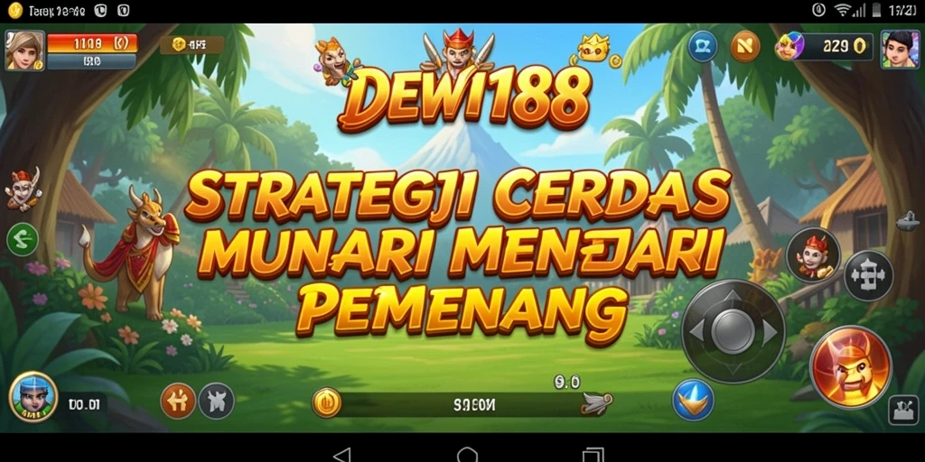 Tangkapan layar gameplay menarik DEWI188 yang menunjukkan aksi strategi.