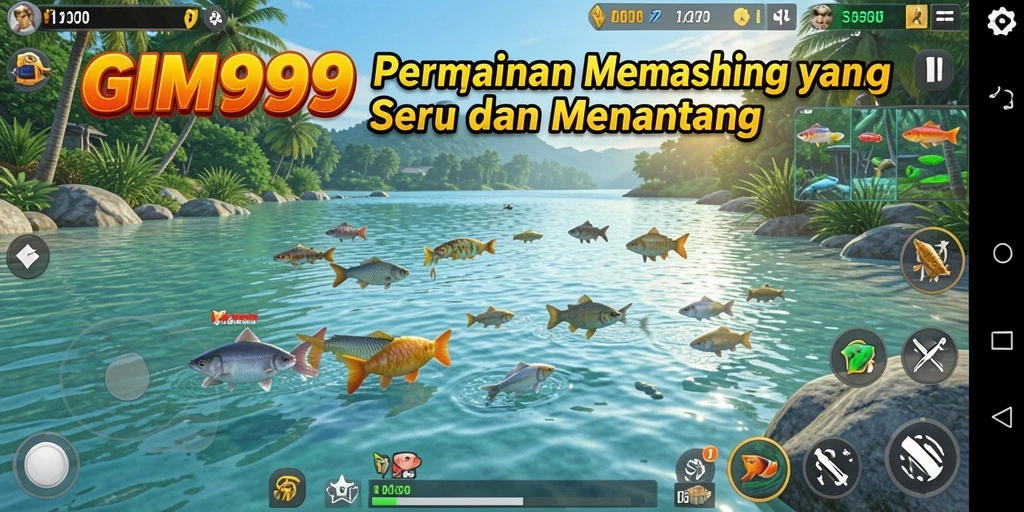 Tangkapan ikan yang menakjubkan di GIM999.