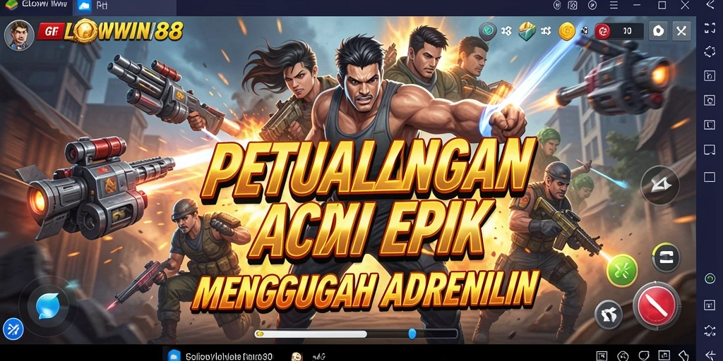 Tampilan seru GLOWIN88 dengan aksi mendebarkan.