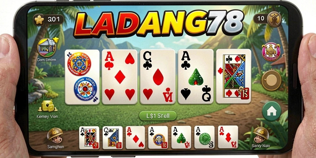 Tampilan gameplay seru dari LADANG78 yang penuh tantangan.