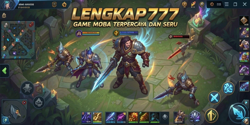 Gameplay seru di LENGKAP777 dengan karakter yang beragam.