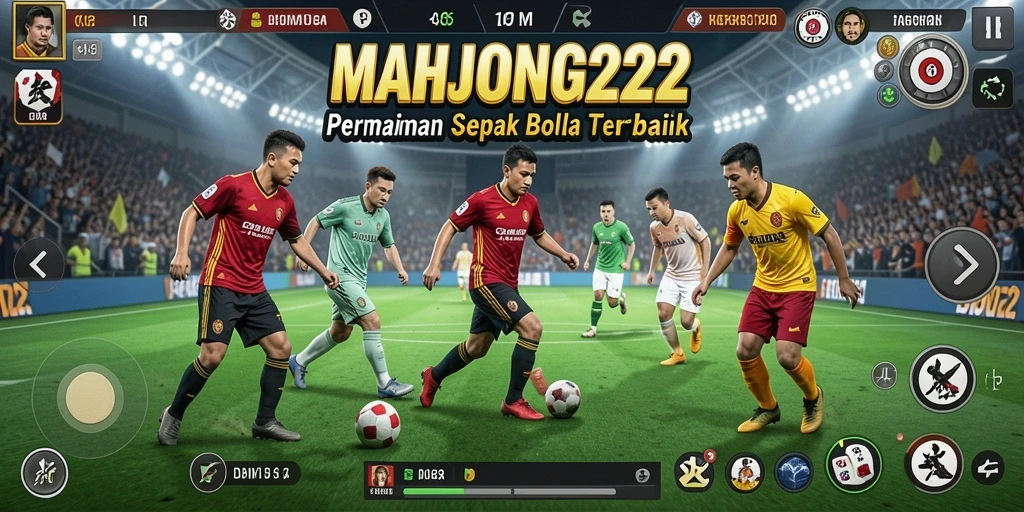 Screenshot game MAHJONG222 menampilkan aksi seru pertarungan di lapangan.