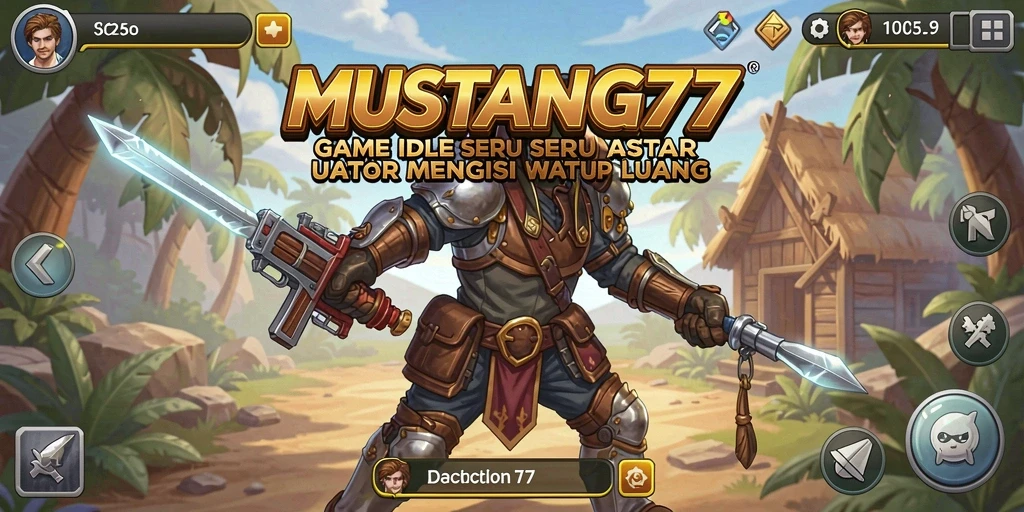 Screenshot gameplay MUSTANG77 yang menampilkan momen seru saat bermain Idle.