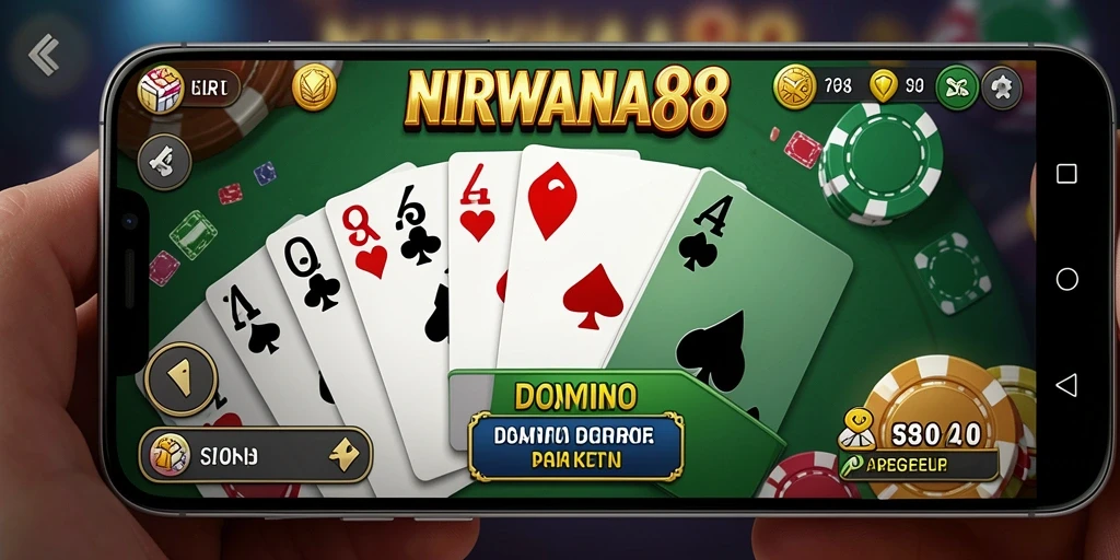 Tangkapan layar gameplay Domino yang seru dan penuh warna.