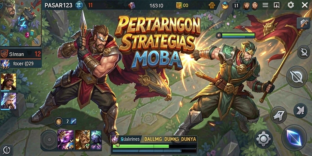 Tampilan gameplay PASAR123 yang mendebarkan dan seru.
