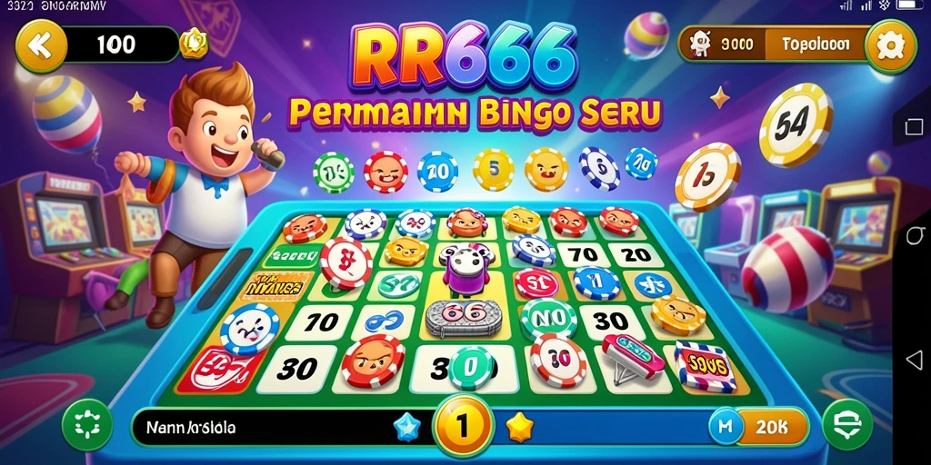 Tampilan gameplay Bingo RR666 yang mendebarkan dan interaktif.