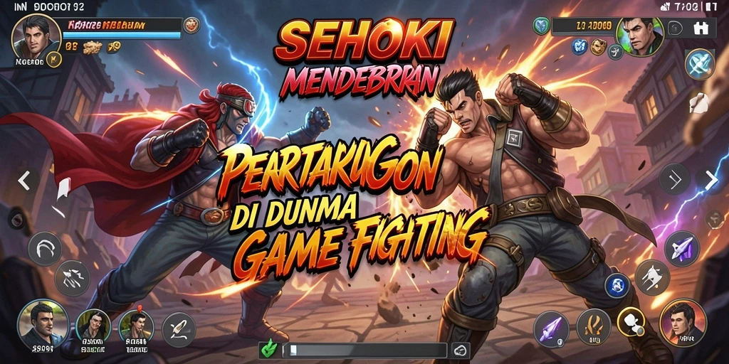 Tampilan gameplay SEHOKI dengan pertarungan yang seru dan grafis menawan.