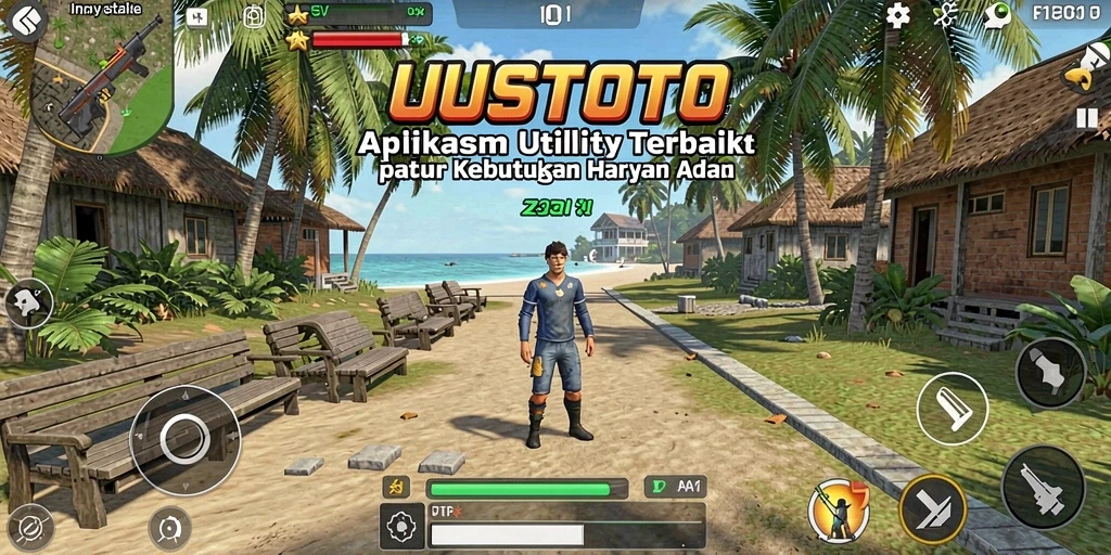 Tampilan menarik dari aplikasi UUSTOTO yang memudahkan pengguna.